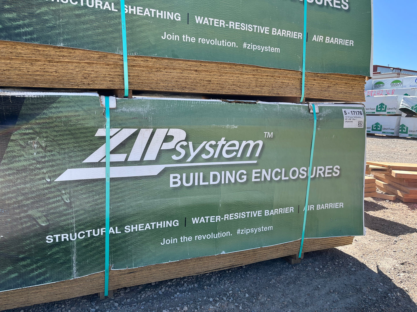 7/16" ZIPSystem Sheathing (4x8, 4x9, 4x10)