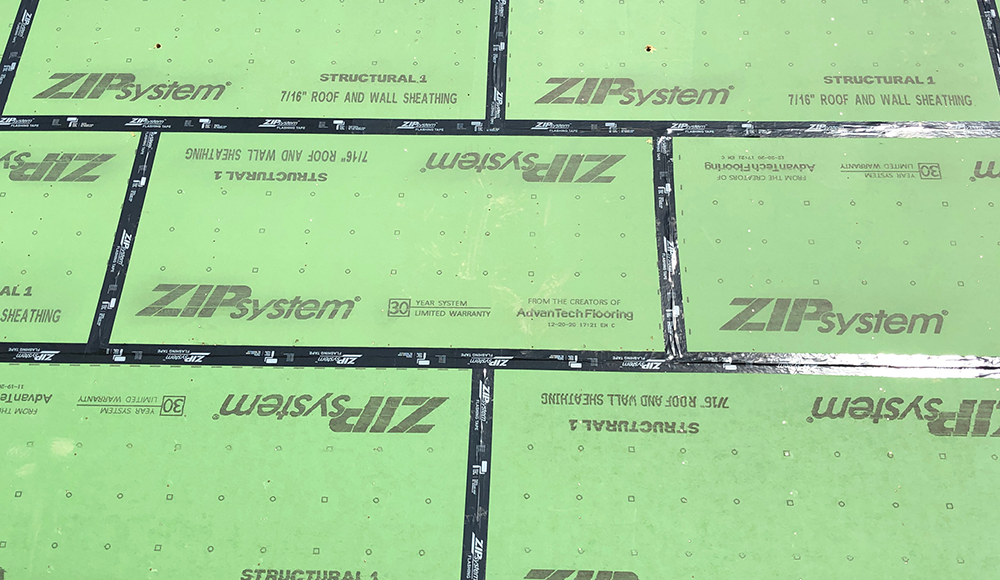 7/16" ZIPSystem Sheathing (4x8, 4x9, 4x10)